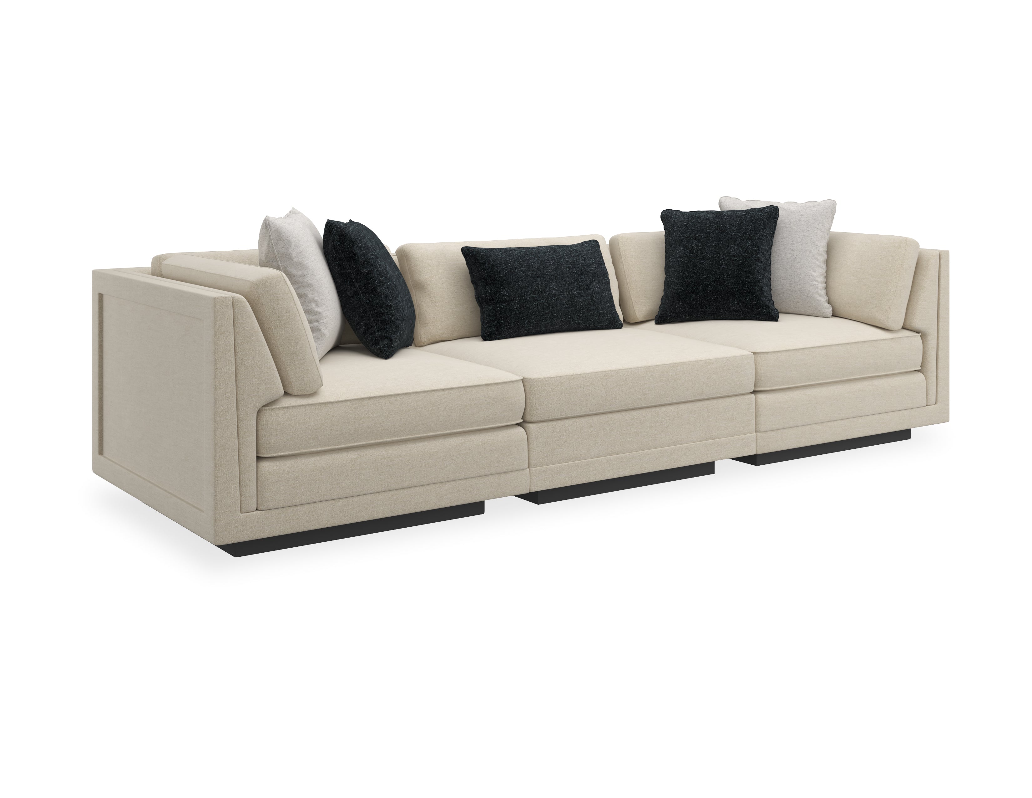 * Fusion 3 Pc Sectional Sofa