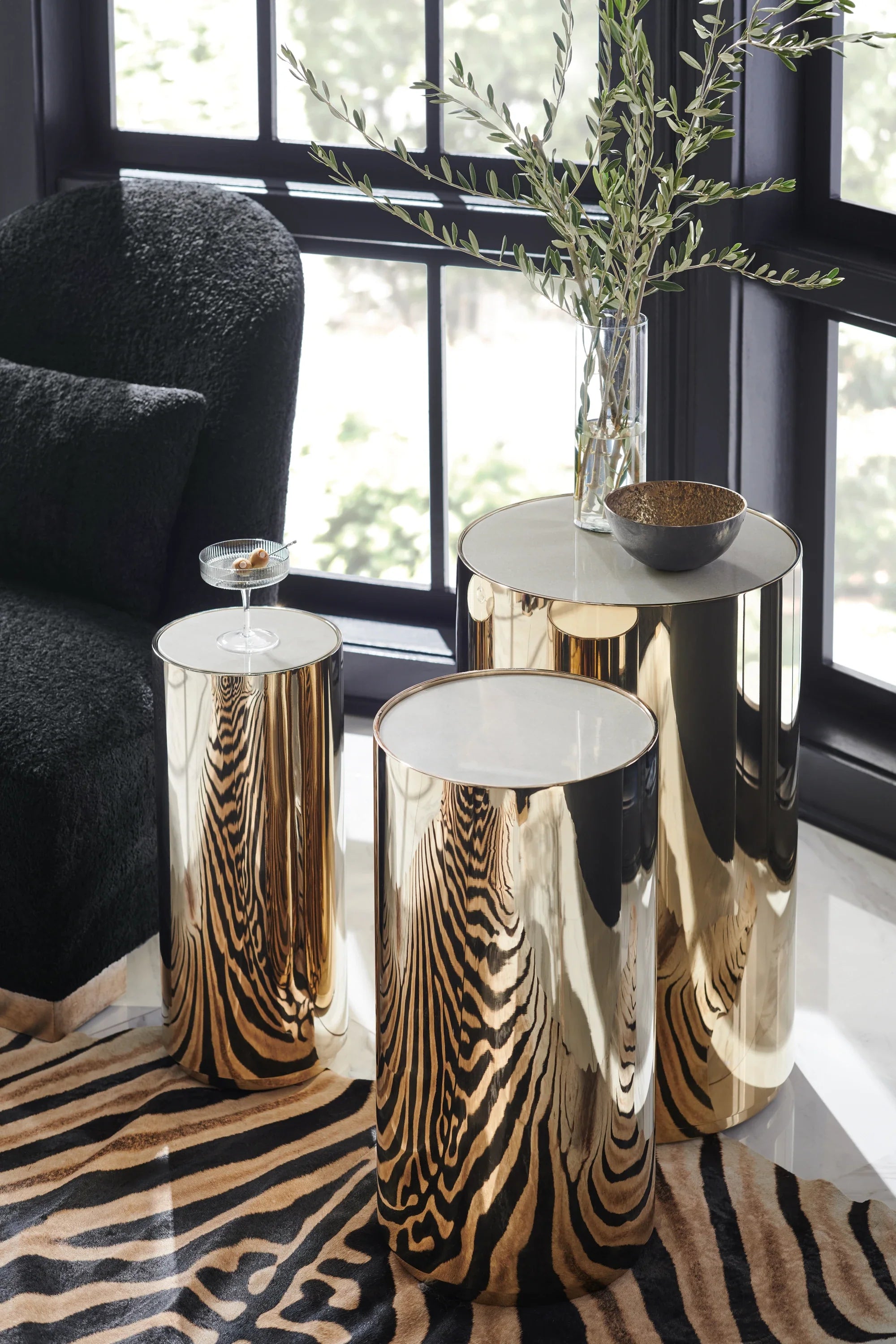 Round About-Tall – Side & End Tables by Caracole | Sutter & Vale