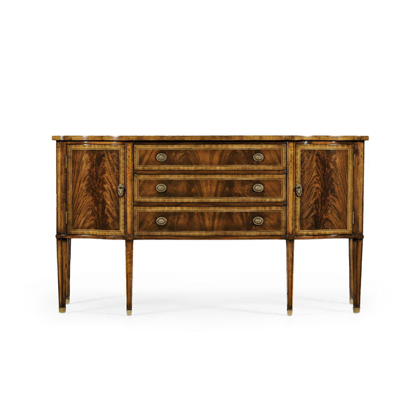 Buckingham Mahogany Breakfront Sideboard