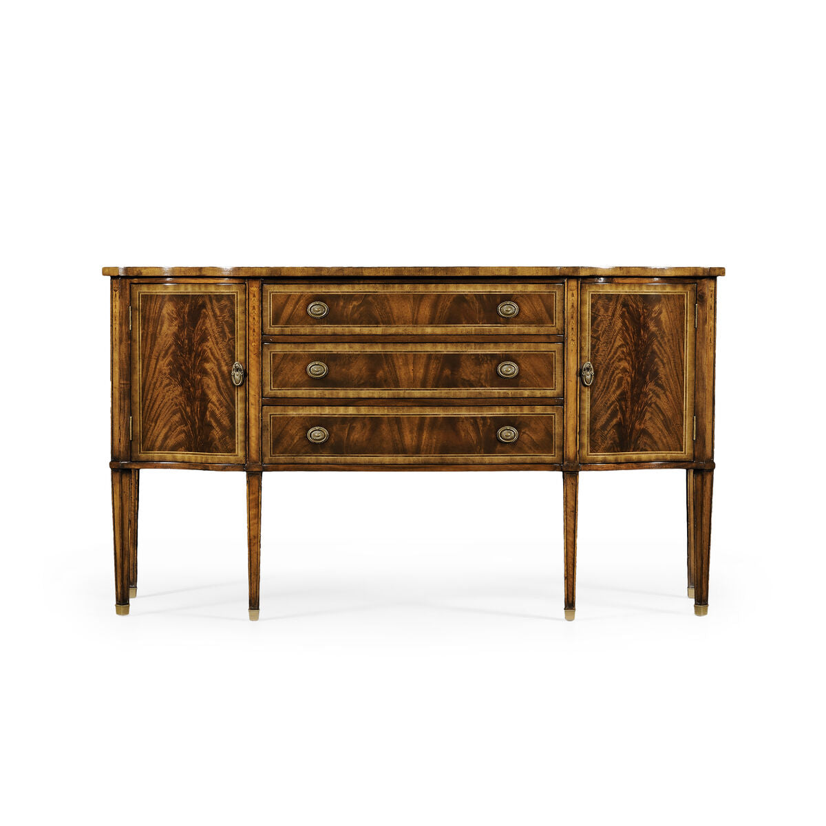 Buckingham Mahogany Breakfront Sideboard ( 492637-MAH )