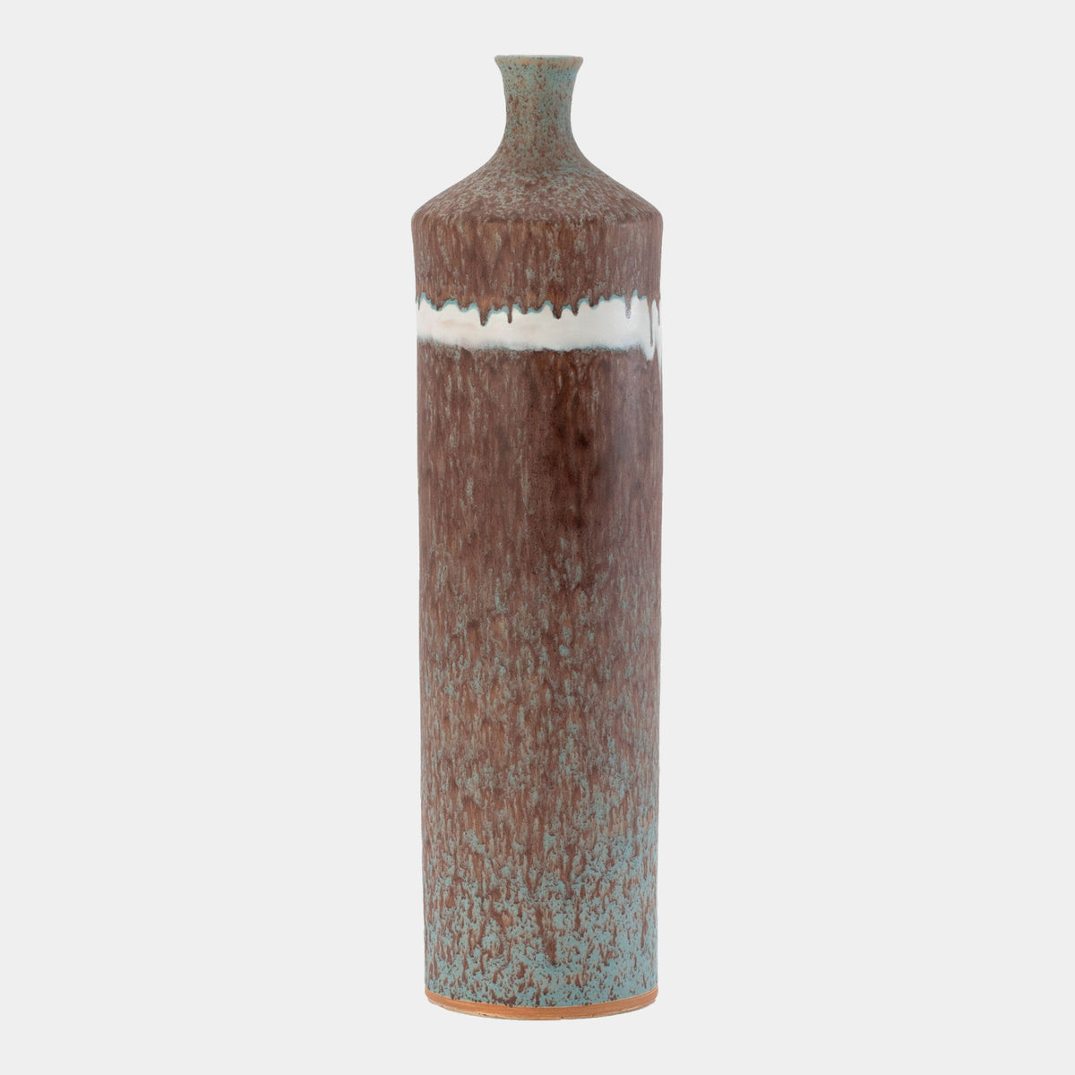 Tuscan Collection Soft Stripe Bottle Vase