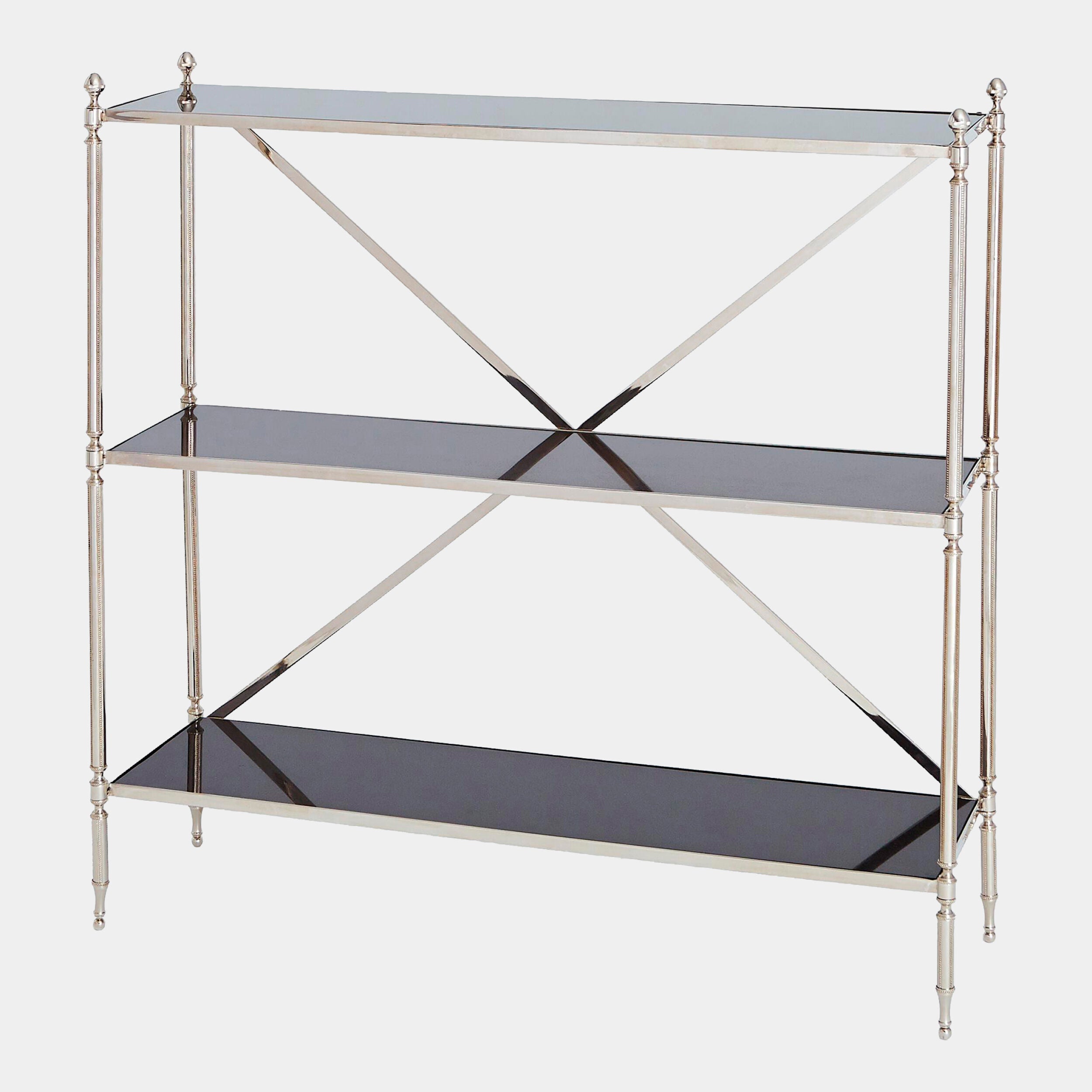 Acorn Open Shelf-Nickel