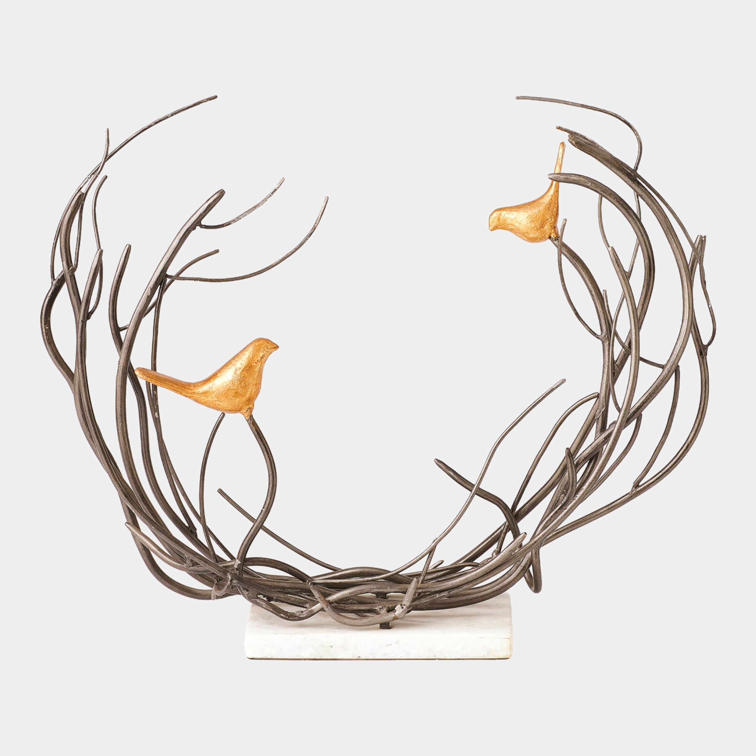 Bird Family in Thicket