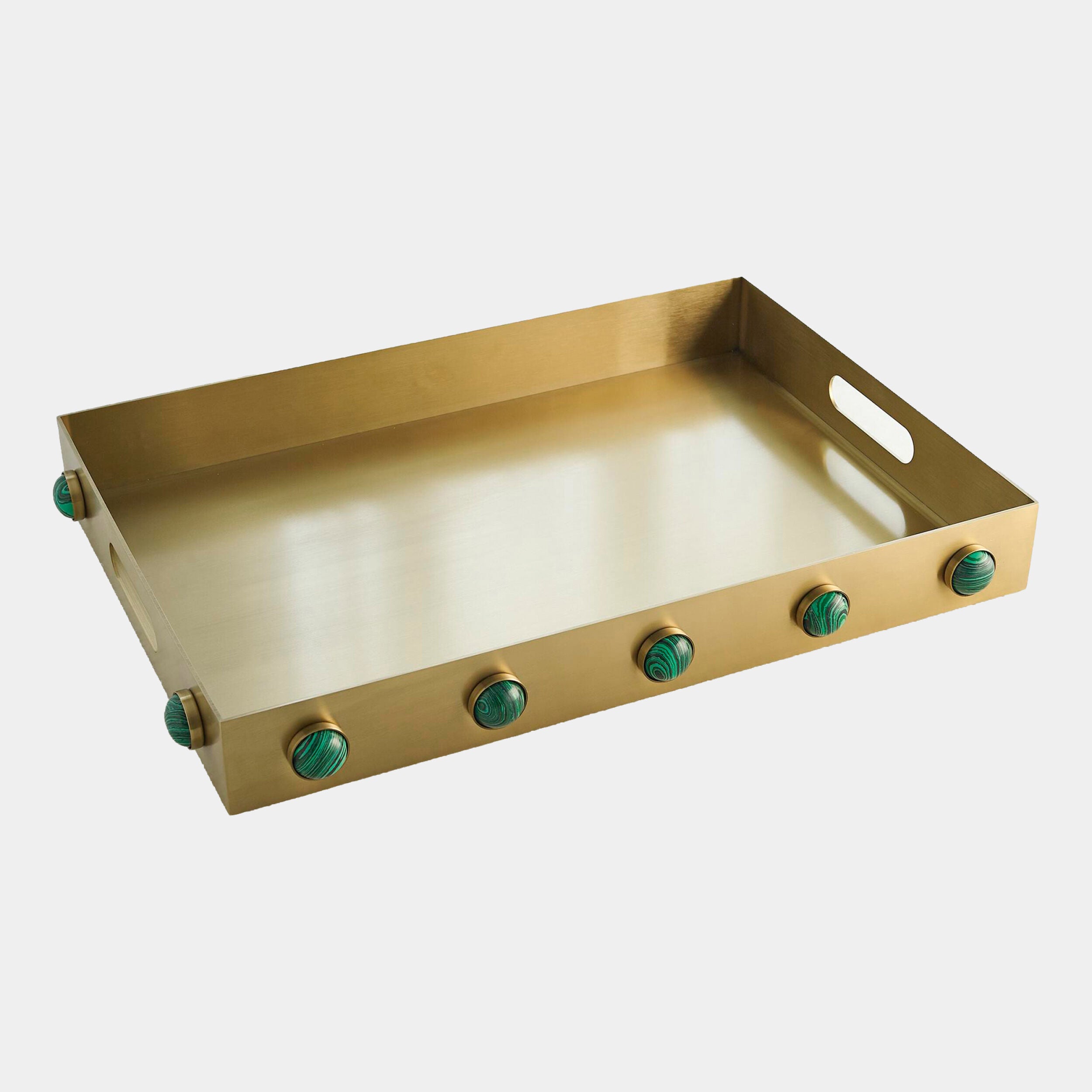 Pandora Malachite Tray