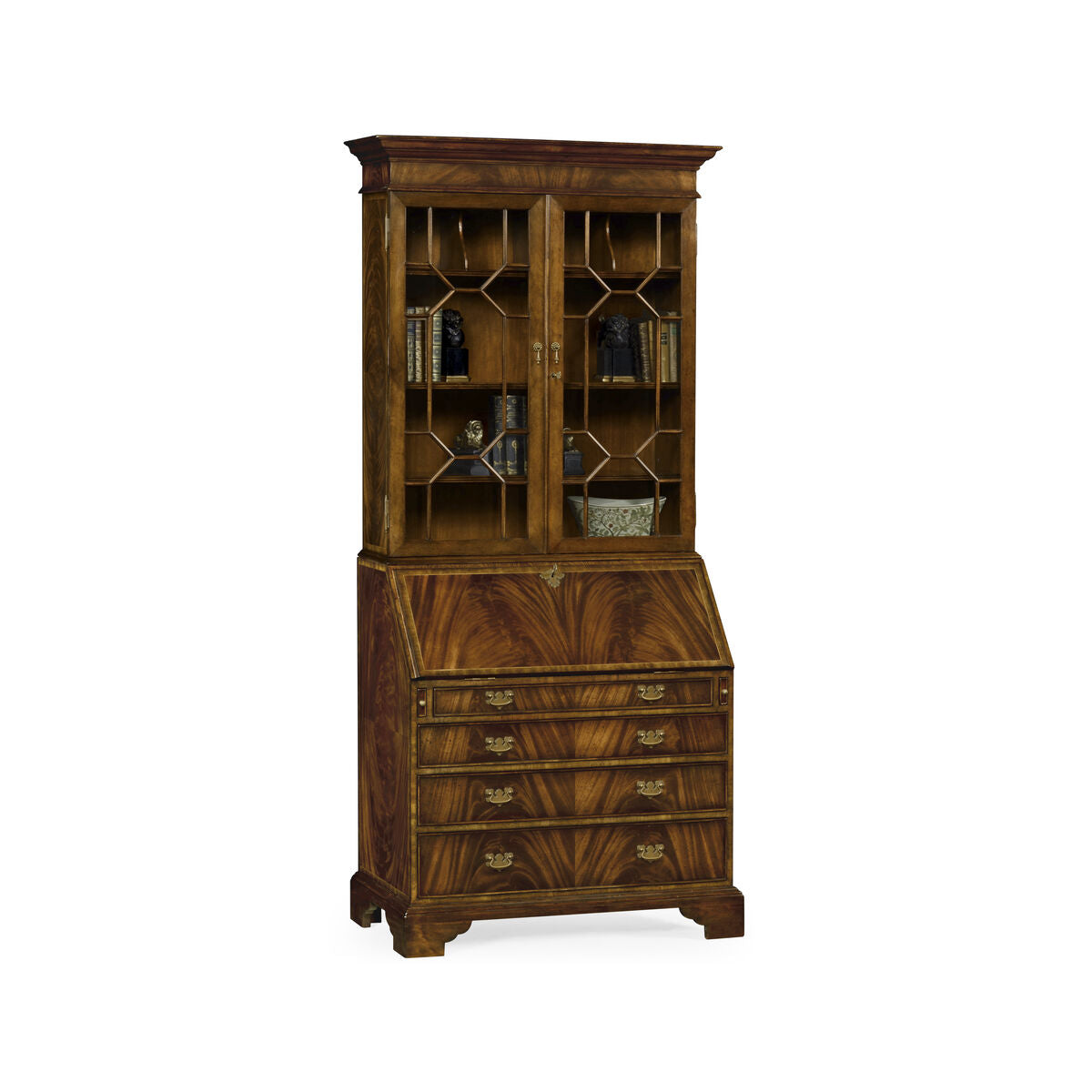 Buckingham Georgian Mahogany Secretary ( 492260-MAH )