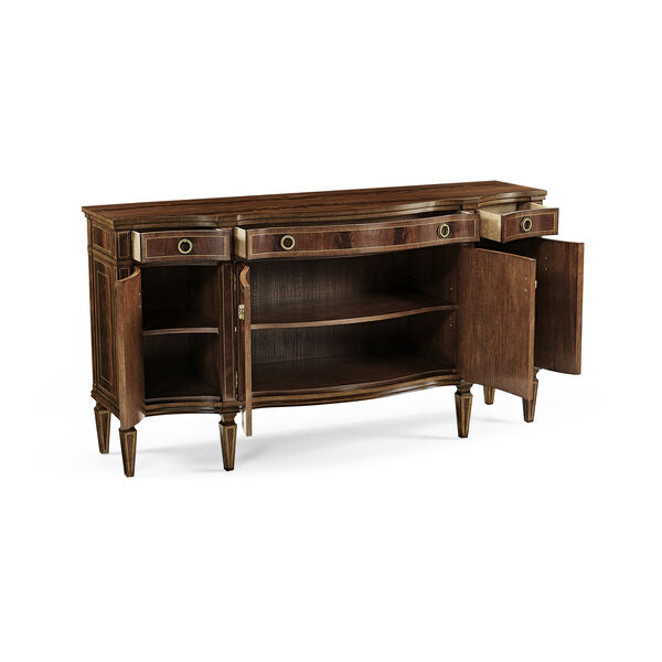 Buckingham Serpentine Mahogany Sideboard