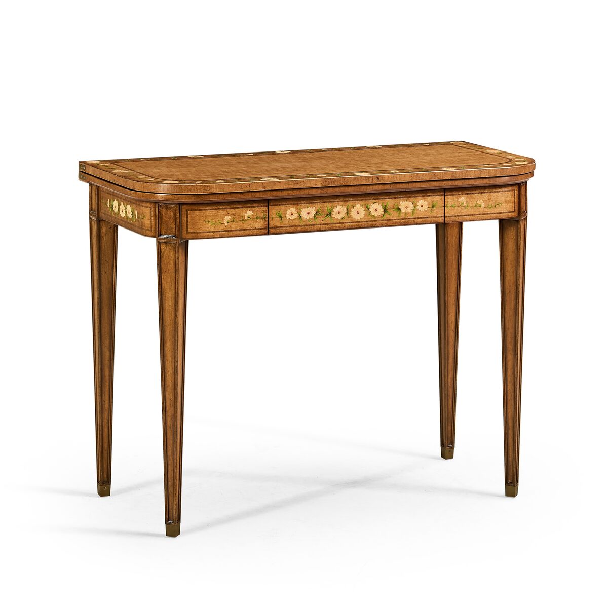 Painted card table (Satinwood) ( 492146-SAM )