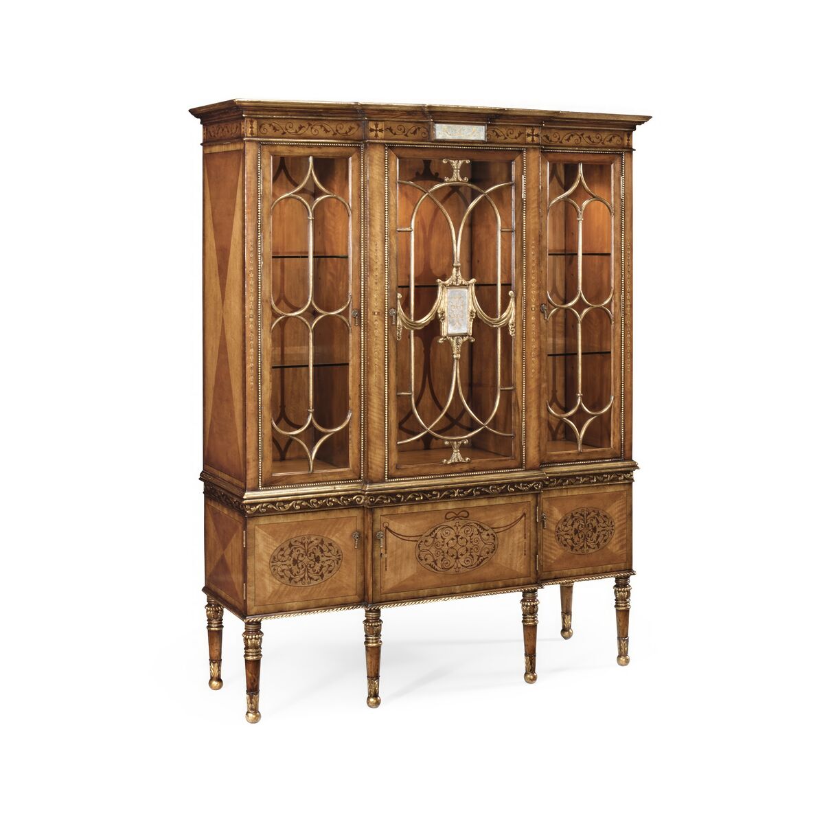 Satinwood Display Cabinet ( 492437-SAM-GES )