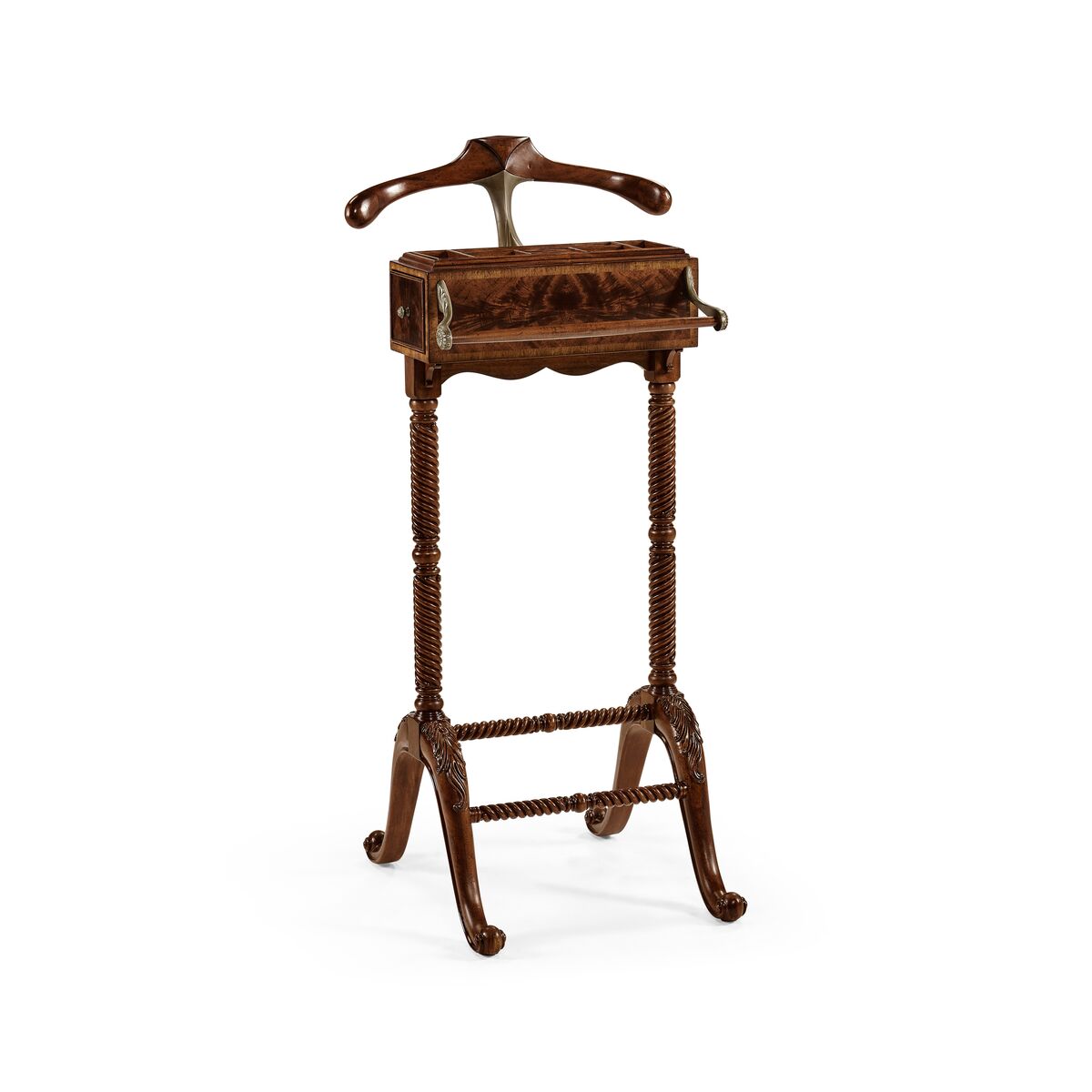 Mahogany Valet Stand with Stud Box ( 492443-MAH )