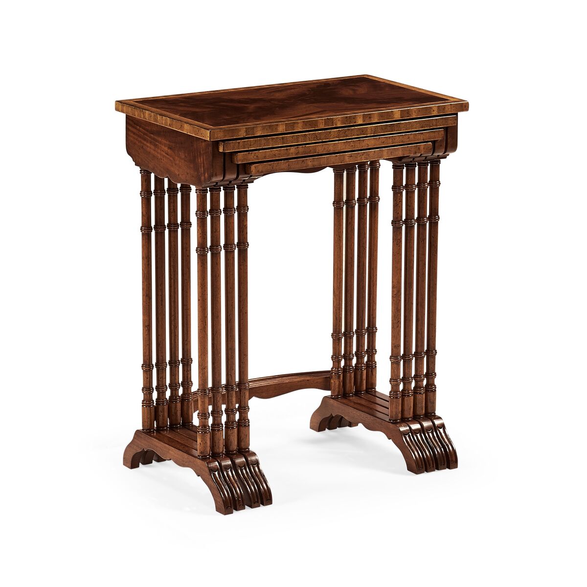 Regency Mahogany Nesting Tables ( 492600-MAH )