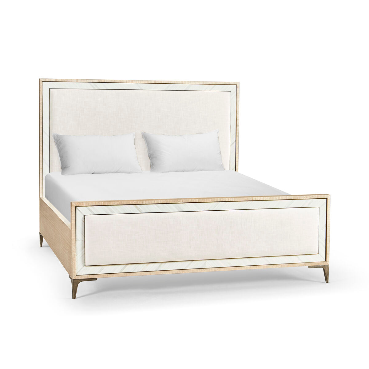 Tideline Bone & Linen Upholstered Bed