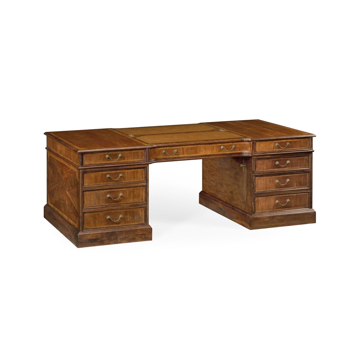 Crotch Walnut Partners Desk ( 493198-CWM )