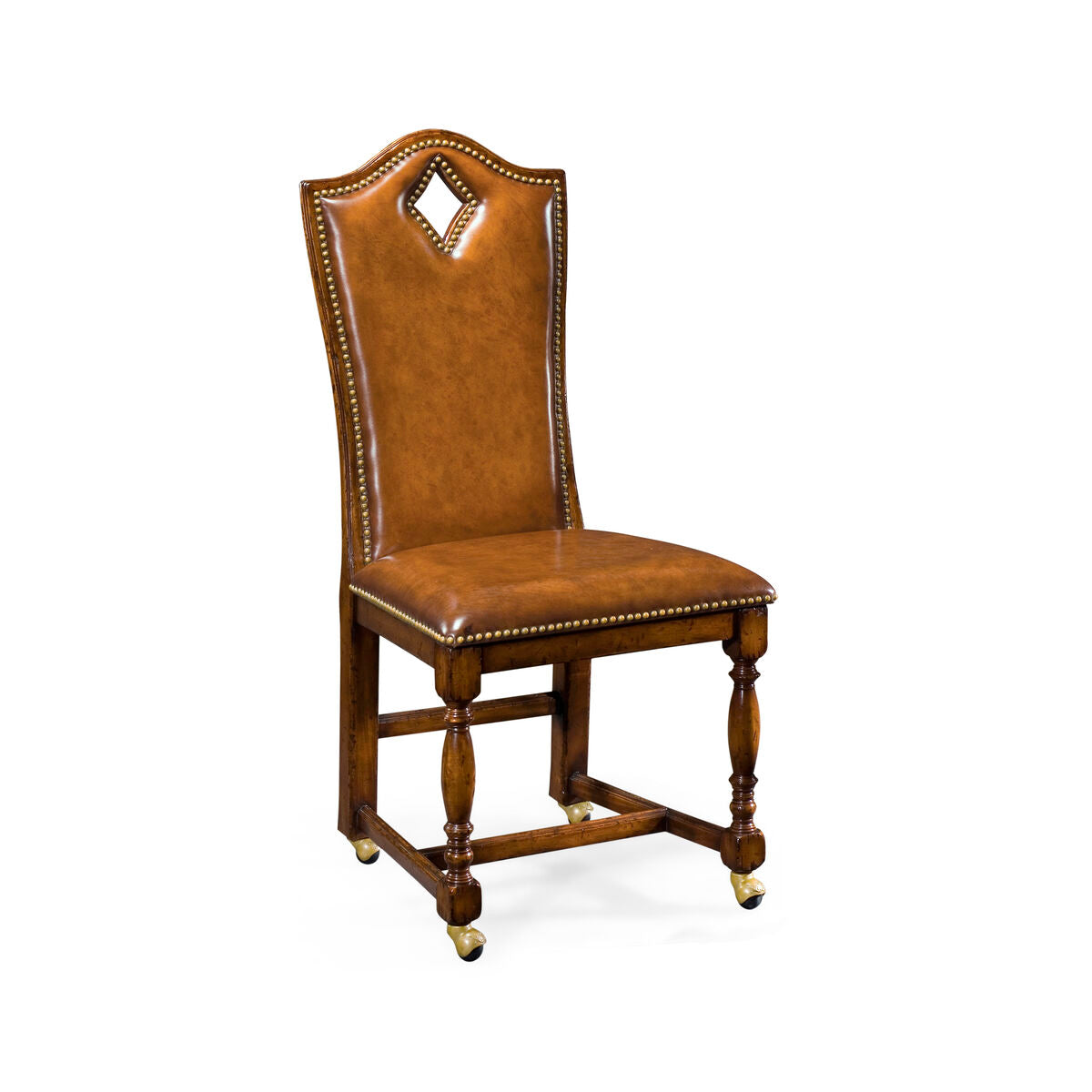 H.Back Play card "Diamond" Sidechair ( 493385-SC-WAL-L002 )