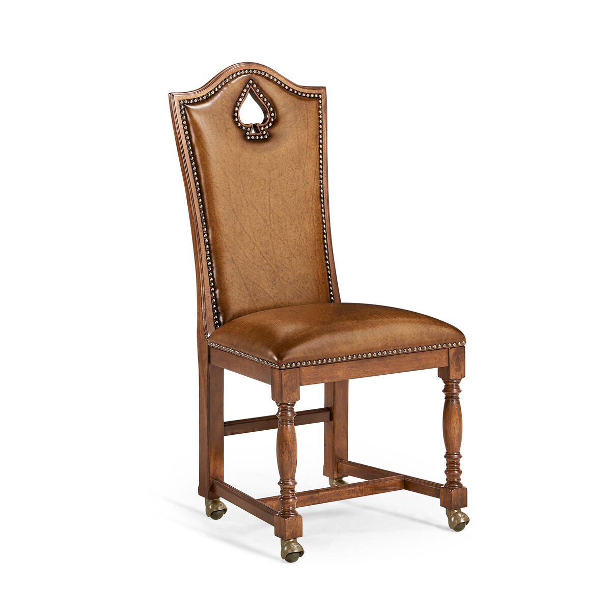 H.Back Play card "Spade" Sidechair ( 493389-SC-WAL-L002 )