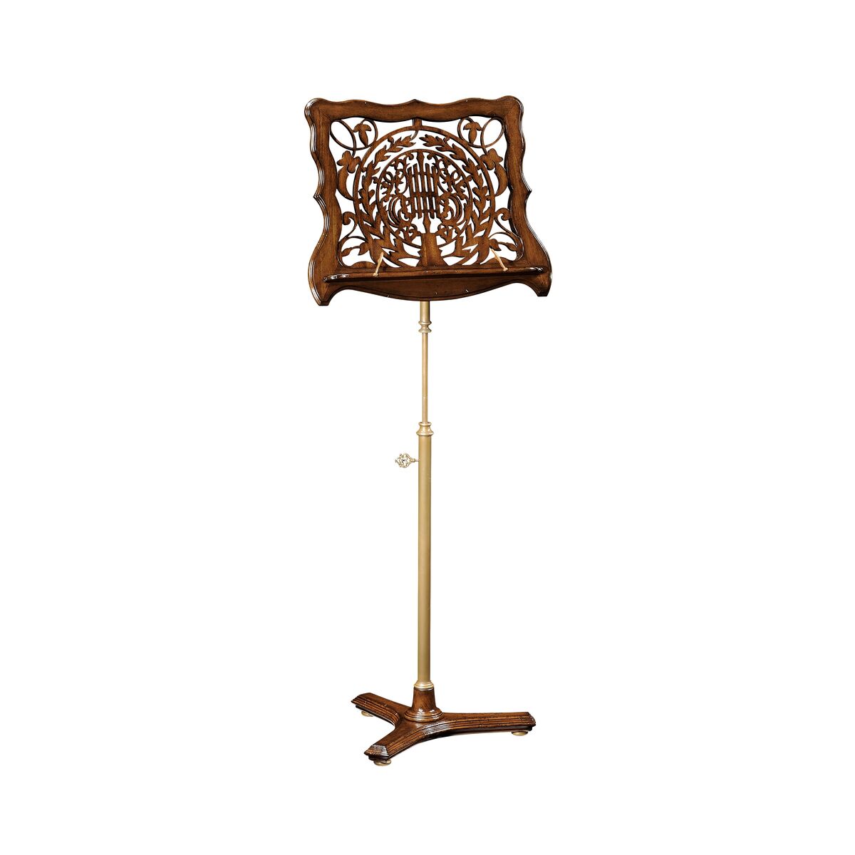 Fretwork Walnut Adjustable Music Stand ( 494277-WAL )