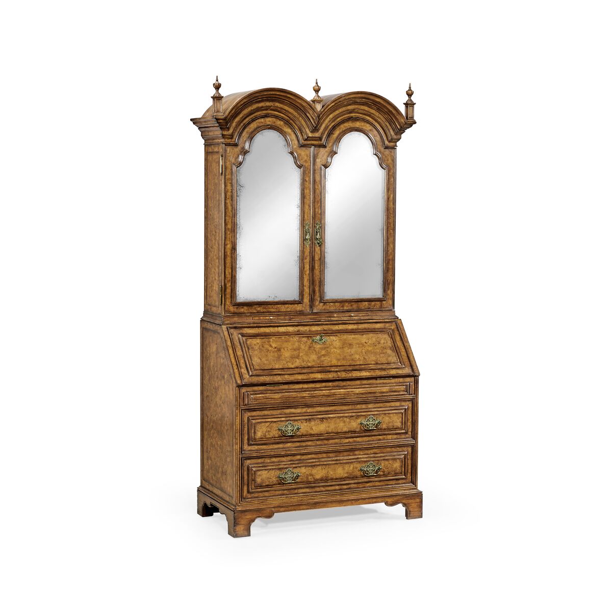 Queen Anne Cabinet w/Mirrored Doors ( 494477-LRO )