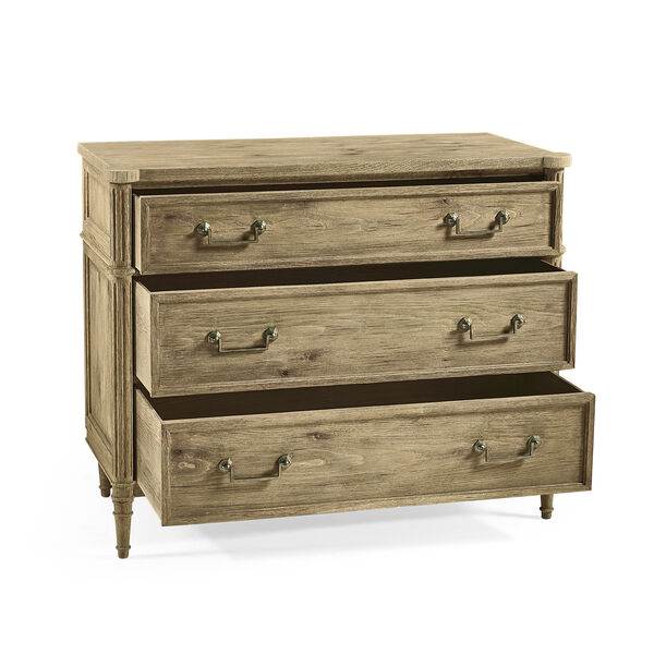 Kalpa Louis XVI Drawer Chest - Stripped Chestnut