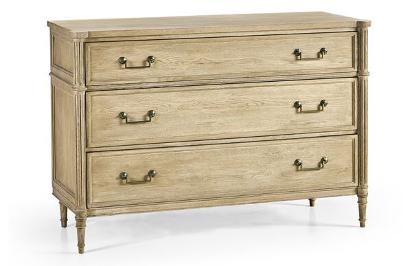 Kalpa Louis XVI Drawer Chest - Bleached Chestnut