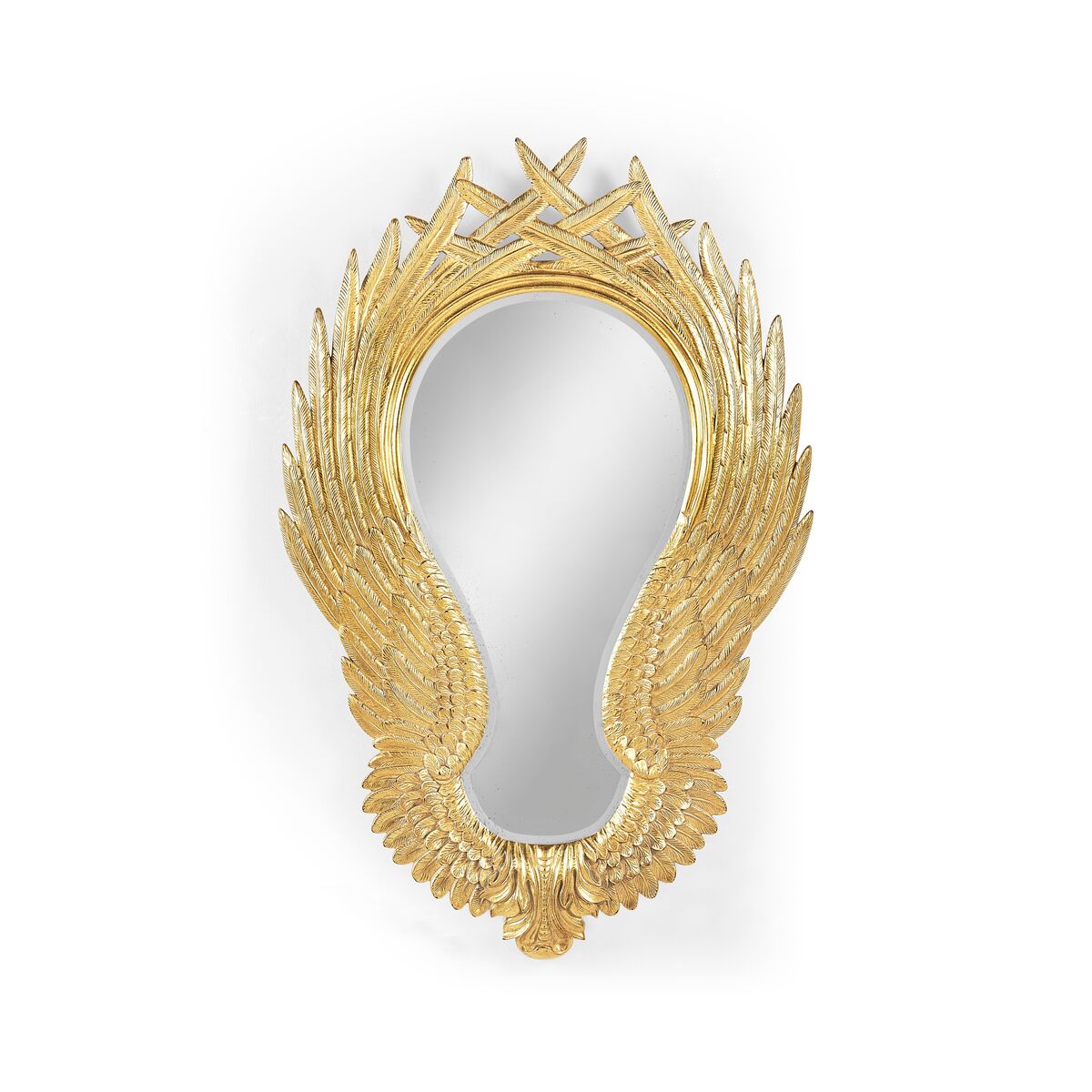 Classical "Winged" Wall Mirror ( 494533-GIL )