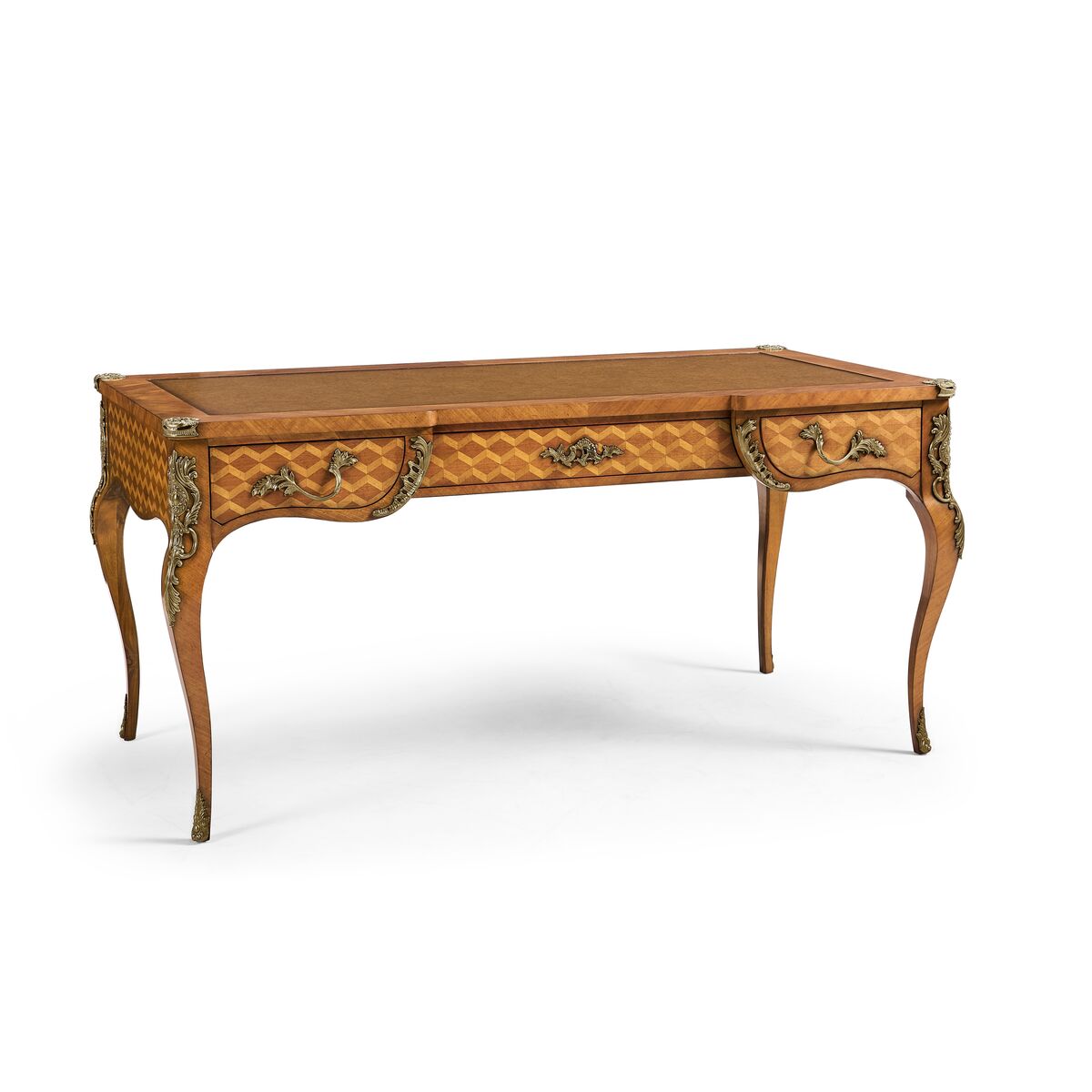 Satinwood and marquetry bureau plat ( 494640-SAL )
