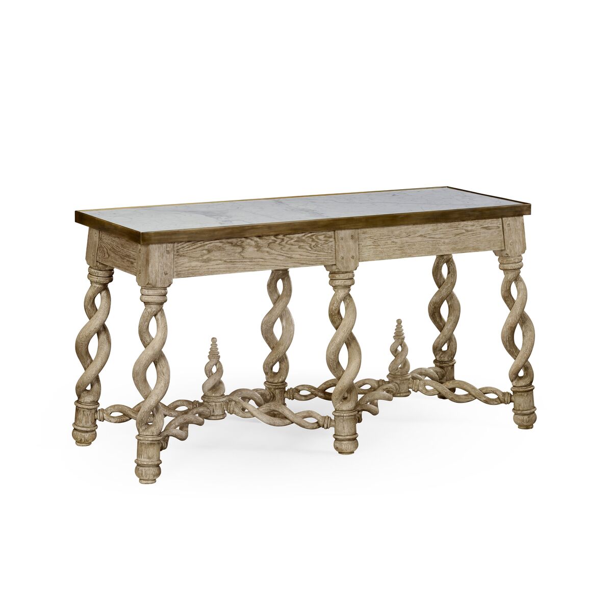 Purbeck Grey Oak Console ( 530013-GYO )