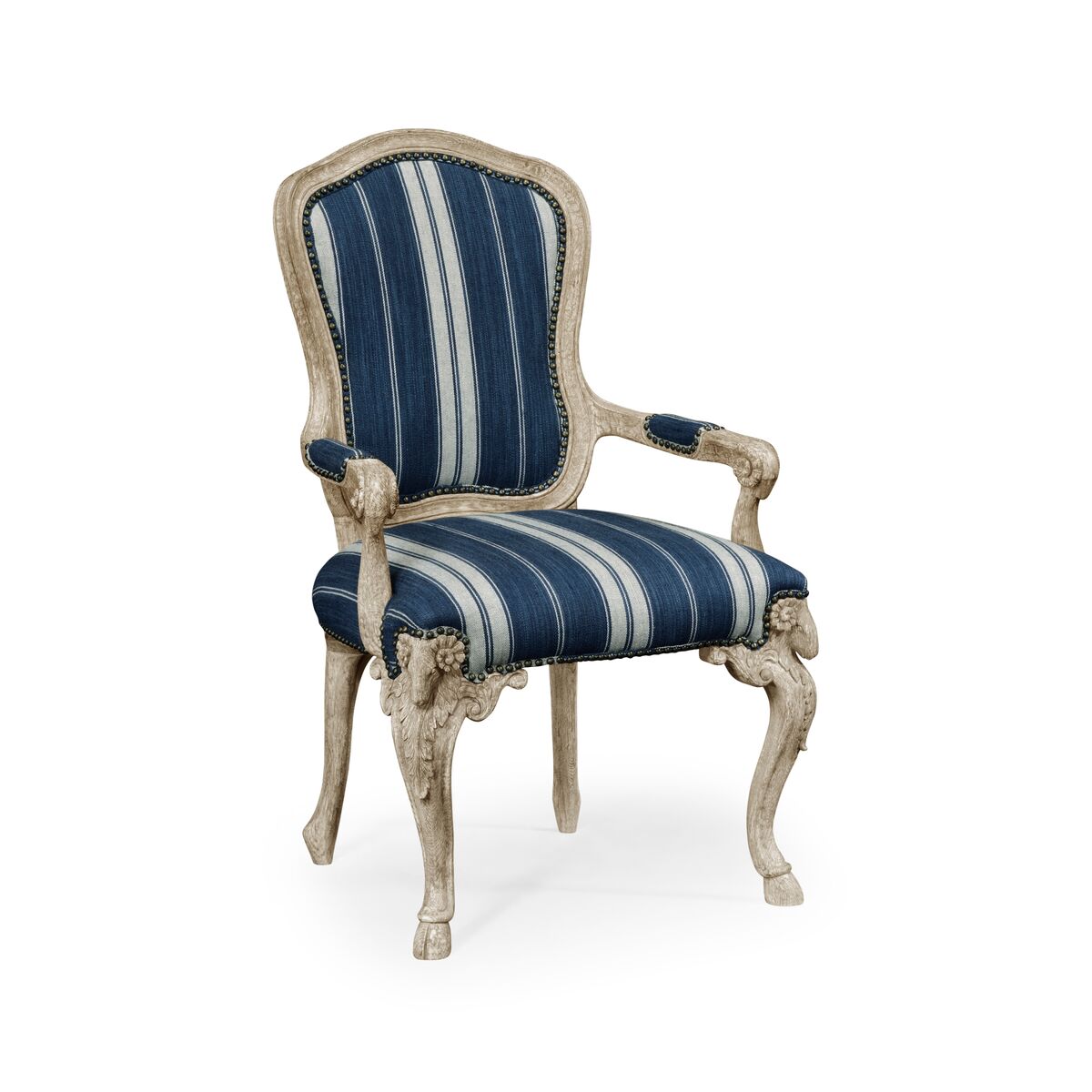 Tarporley Grey Oak Arm Chair ( 530096-GYO )