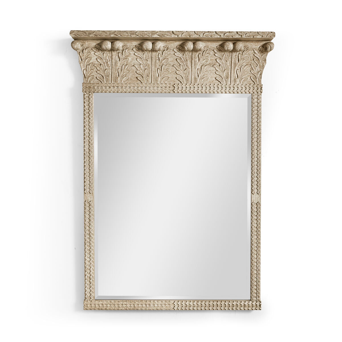 Rothesay Venetian White Oak Mirror ( 530122-VWO )