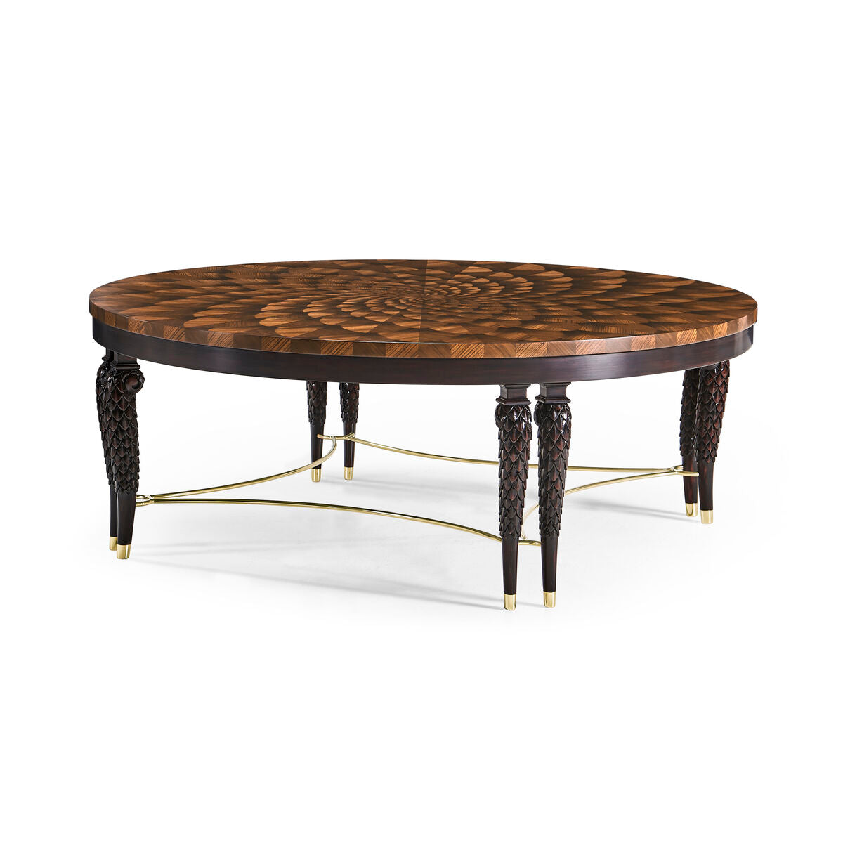 Feather Inlay Coffee Table ( 495633-ZEB )