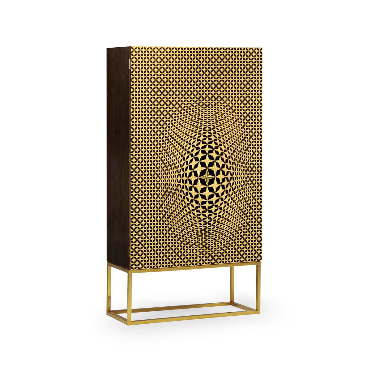 Four-Point Star 3D Geometric Cabinet ( 500020-WDG )