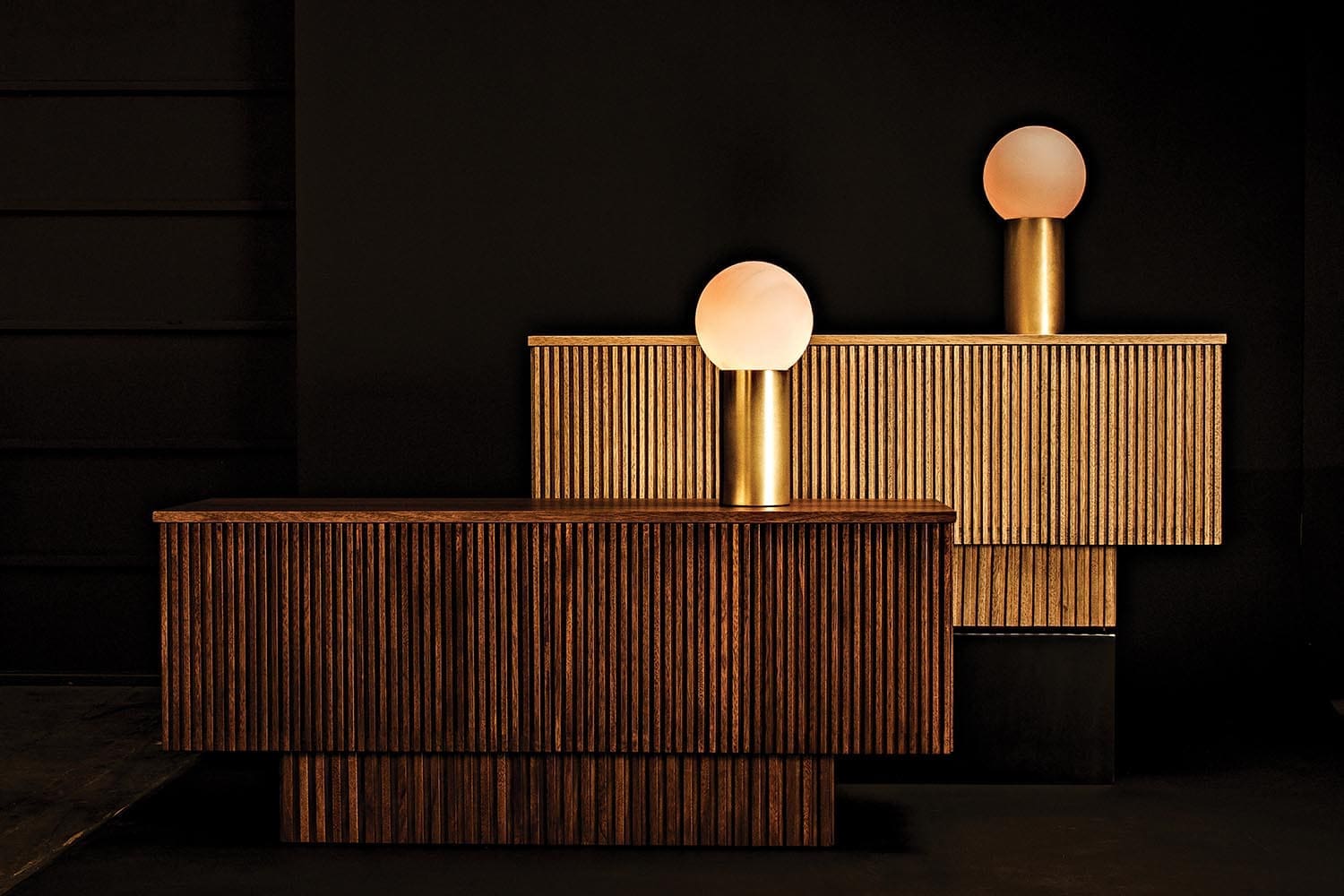 Mr. Smith Sideboard, Washed Walnut in Washed Walnut — Noir Furniture