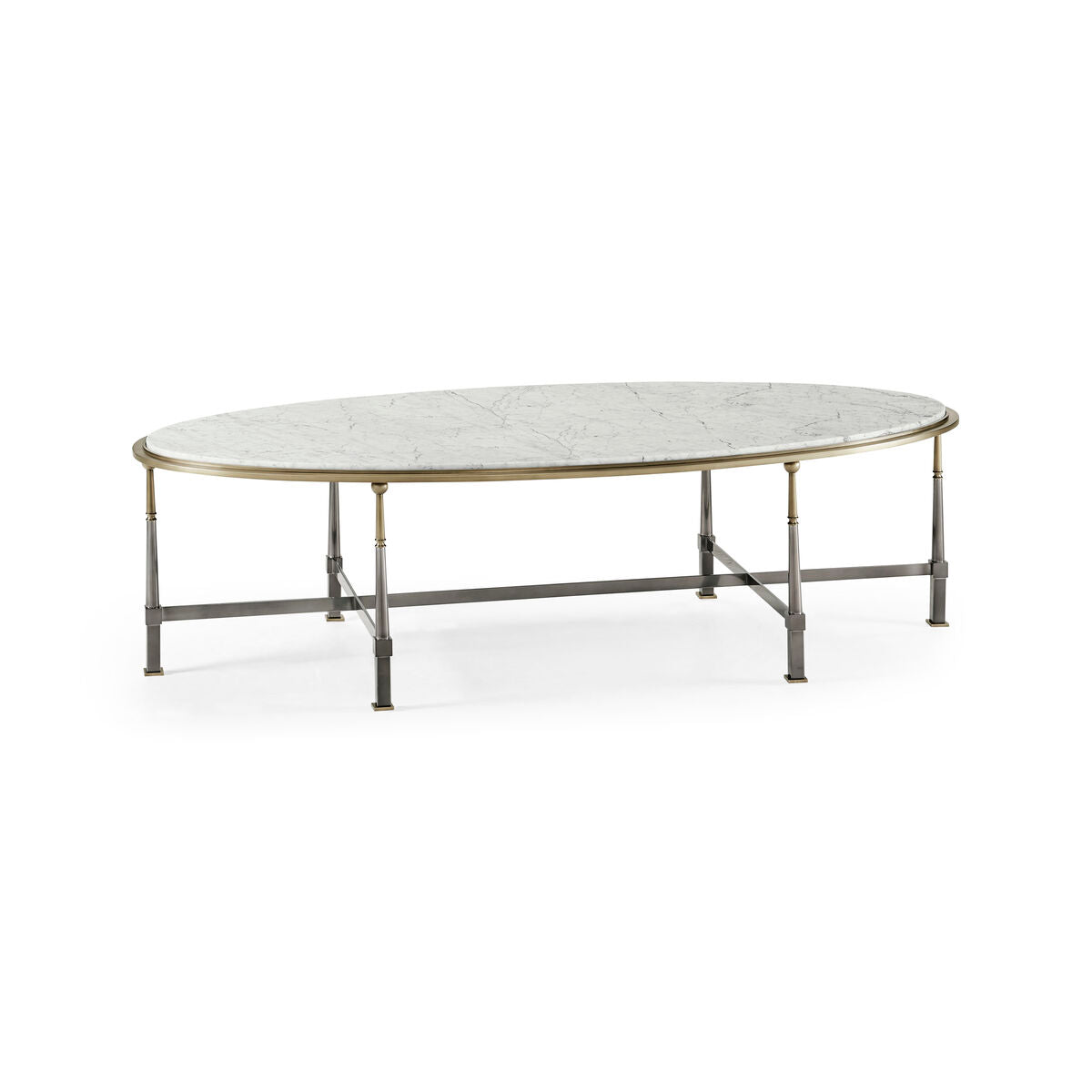 Hamilton Oval Cocktail Table ( 496064-SDG-M025 )