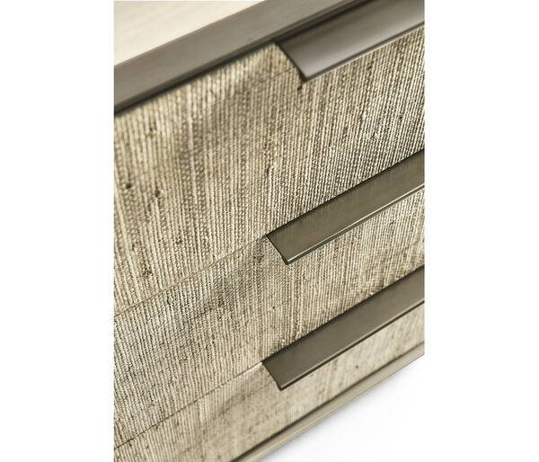 Seiche Large Grasscloth Nightstand