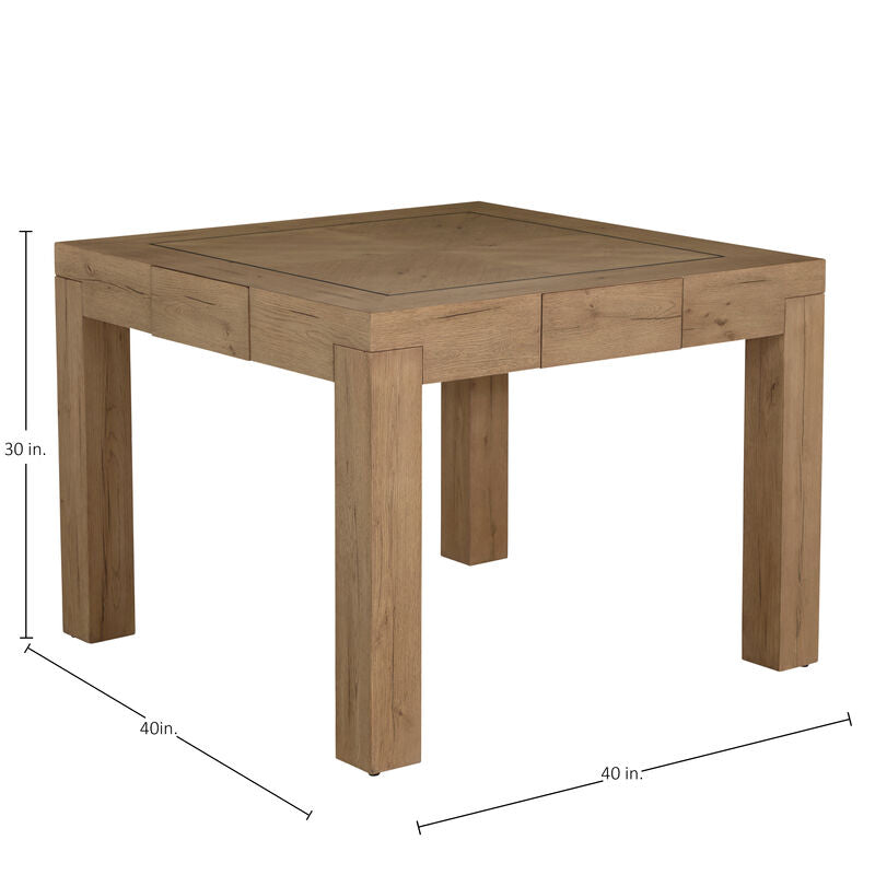 Highland Square Dining Table - Dawn