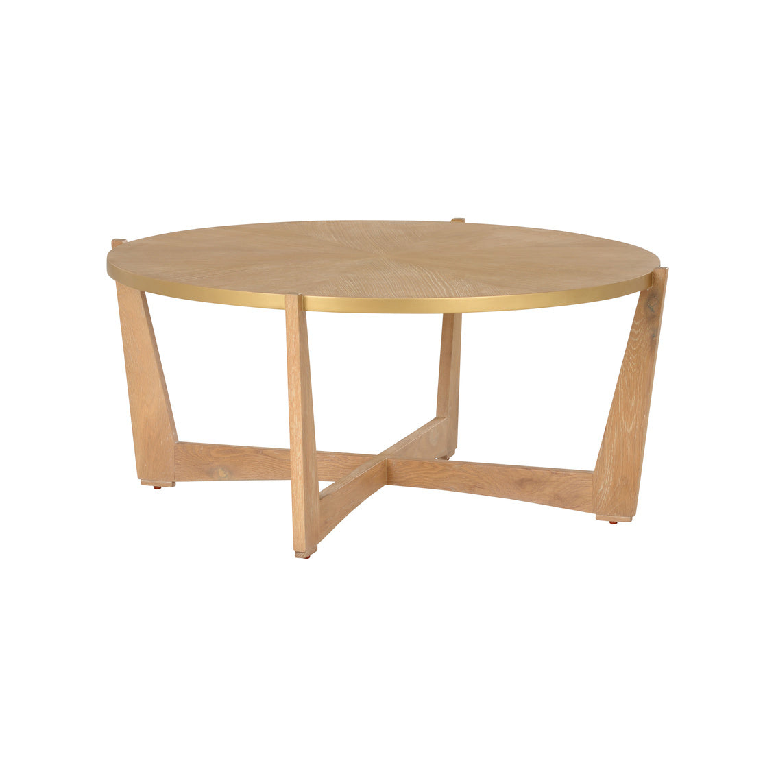 Ardoise Cocktail Table - Cerused Oak in 18.5 / Wood - Chelsea House