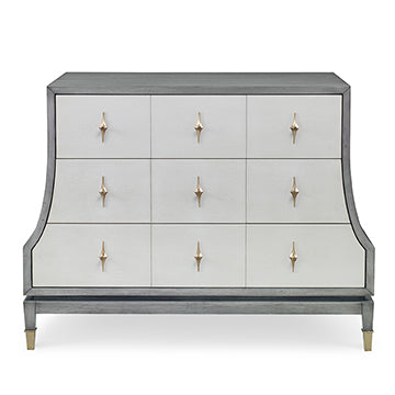 Tapered Chest - Ash Grey / Linen