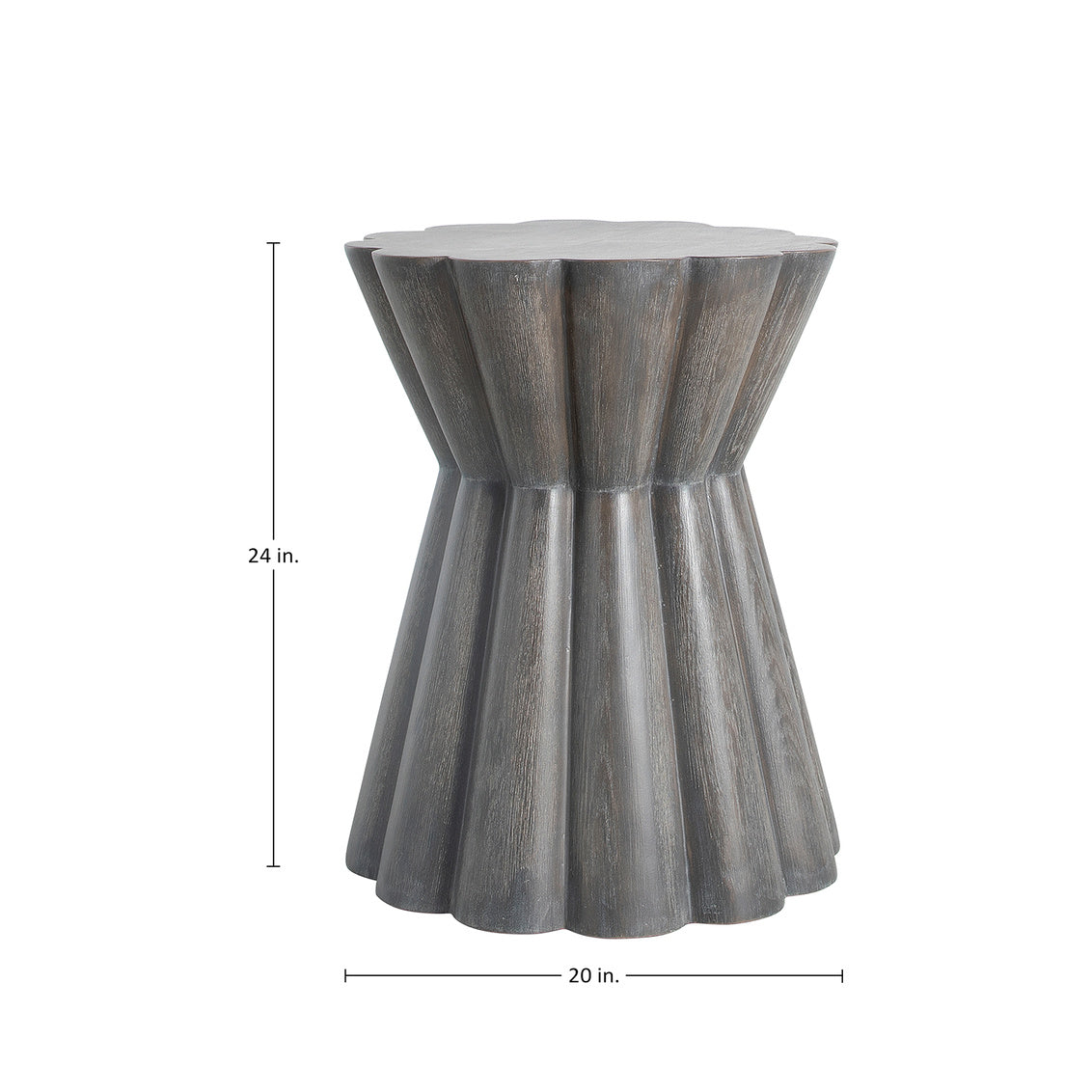 Annie Side Table - Dark
