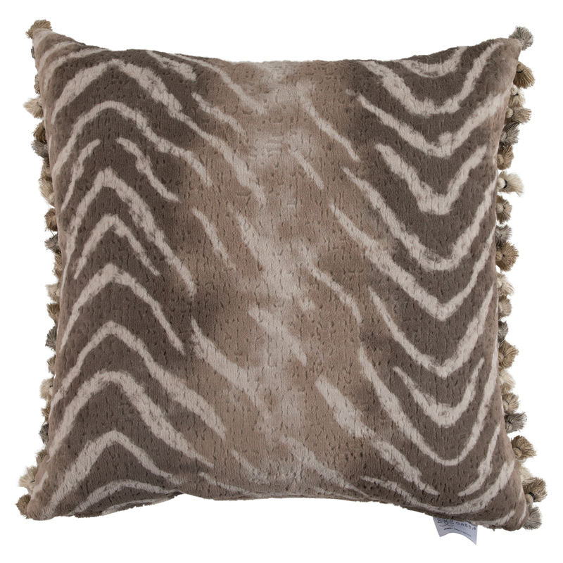 Zigby Taupe Feather 12x20