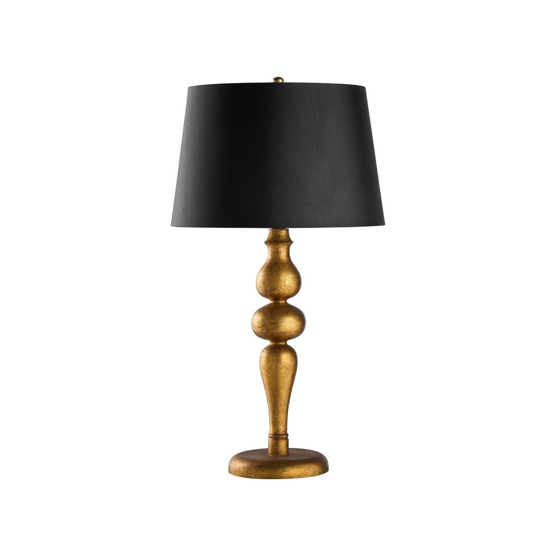 Ruby Table Lamp in Aged Gold / Wood - Chelsea House