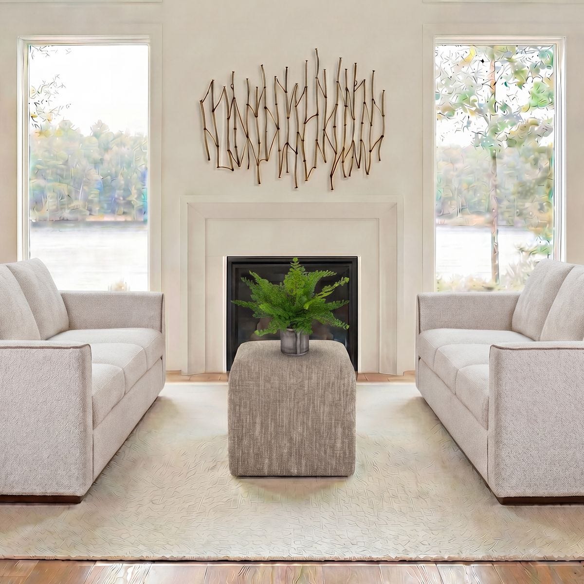 Nature's Rhythm Metal Wall Decor