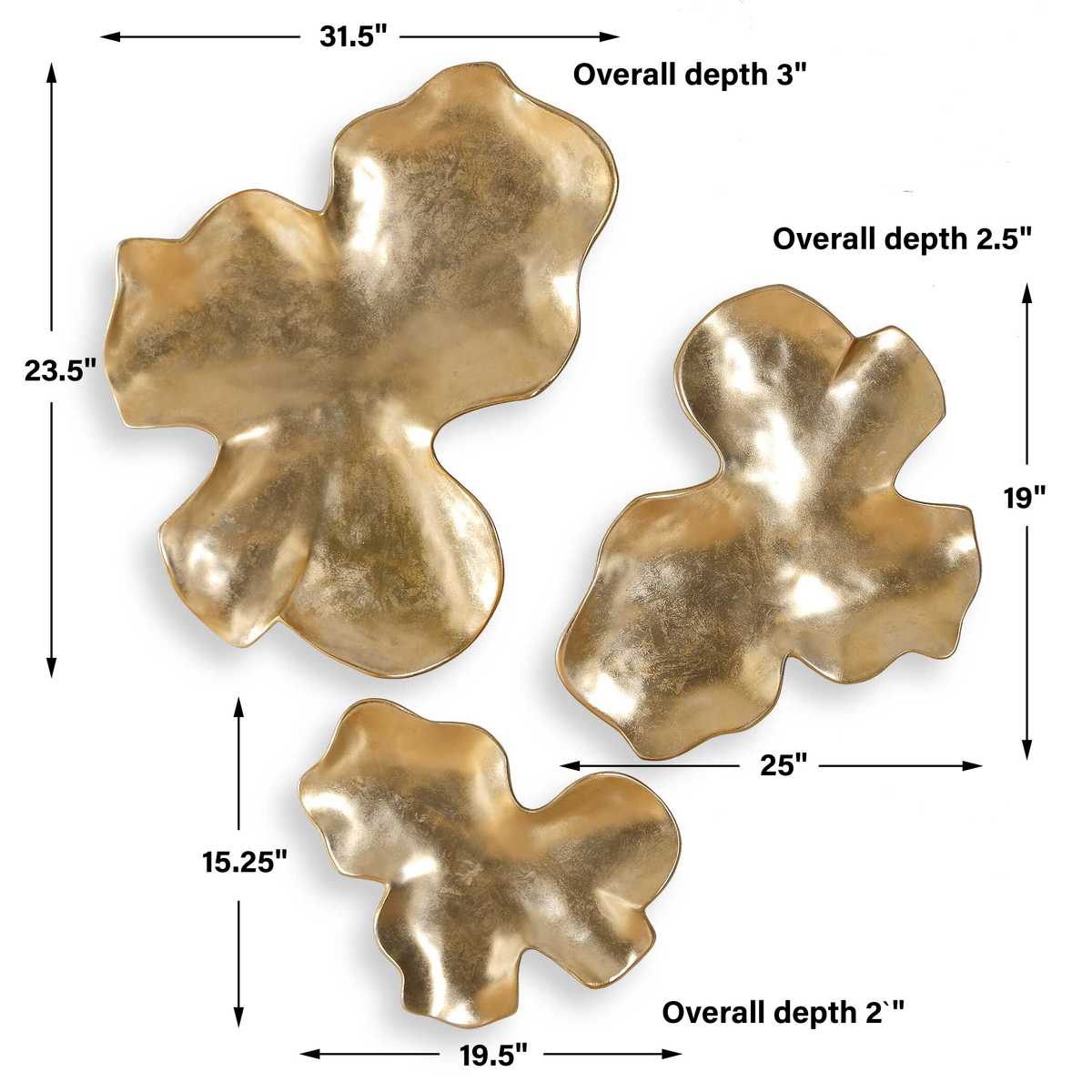 Lumina Wall Decor, S/3