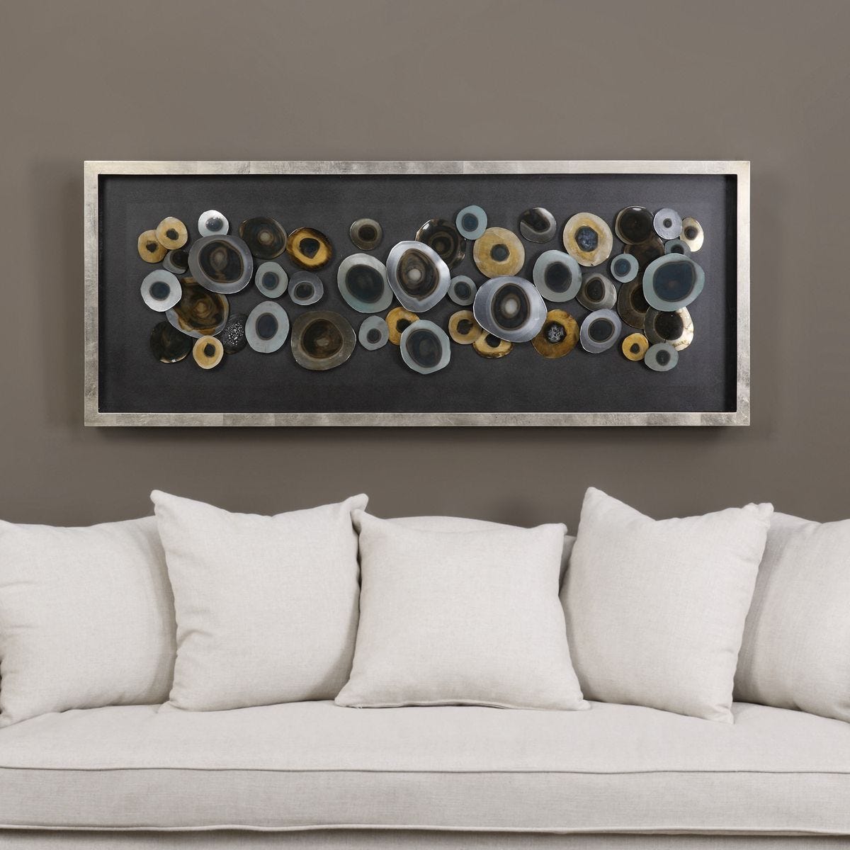 Discs Shadow Box – Wall Decor by Uttermost | Sutter & Vale