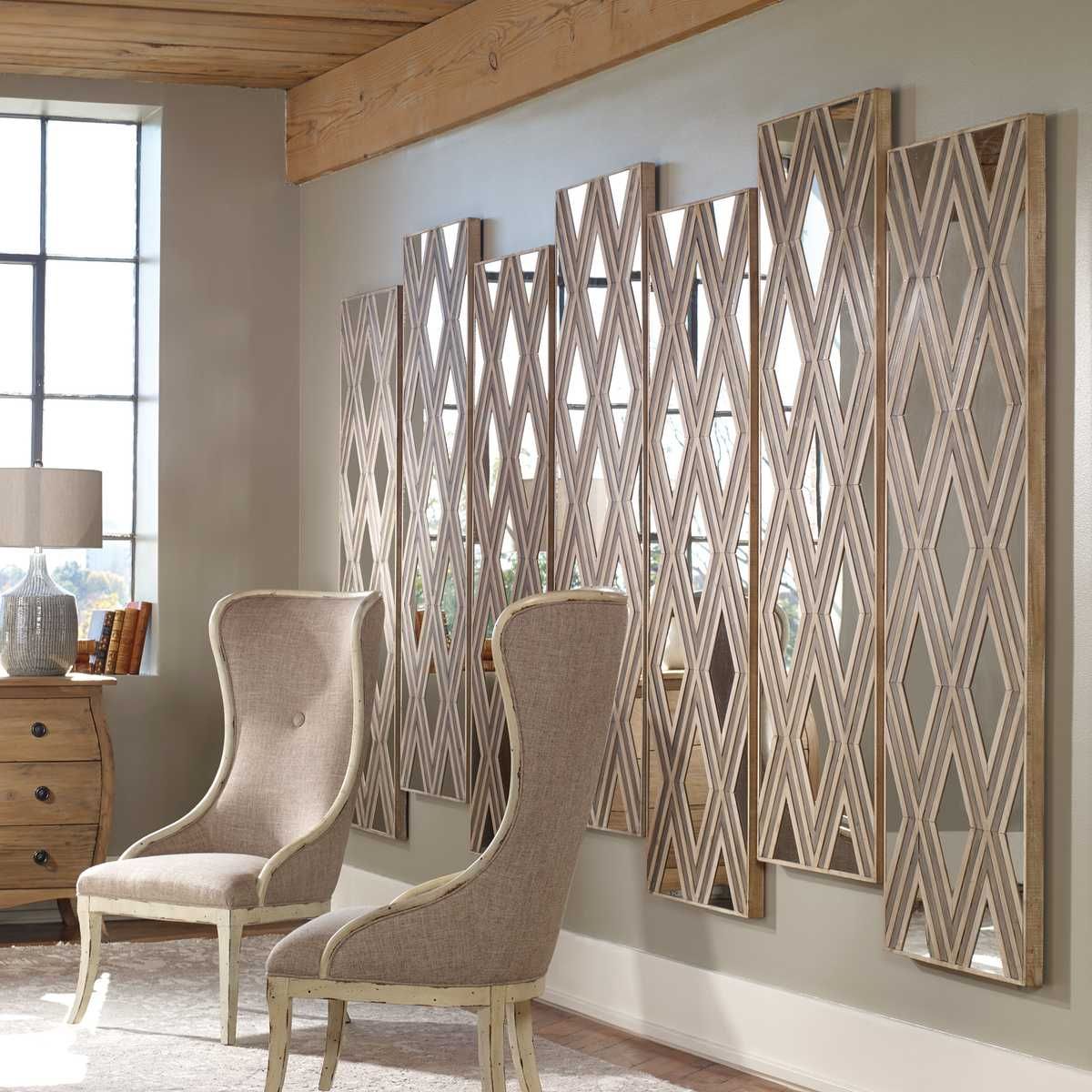 Tahira Wood Wall Decor, Rectangle – Wall Decor by Uttermost | Sutter & Vale
