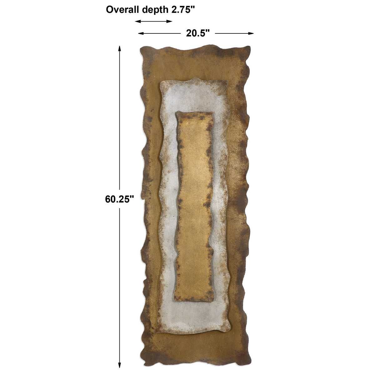 Jaymes Metal Wall Panel – Wall Decor by Uttermost | Sutter & Vale