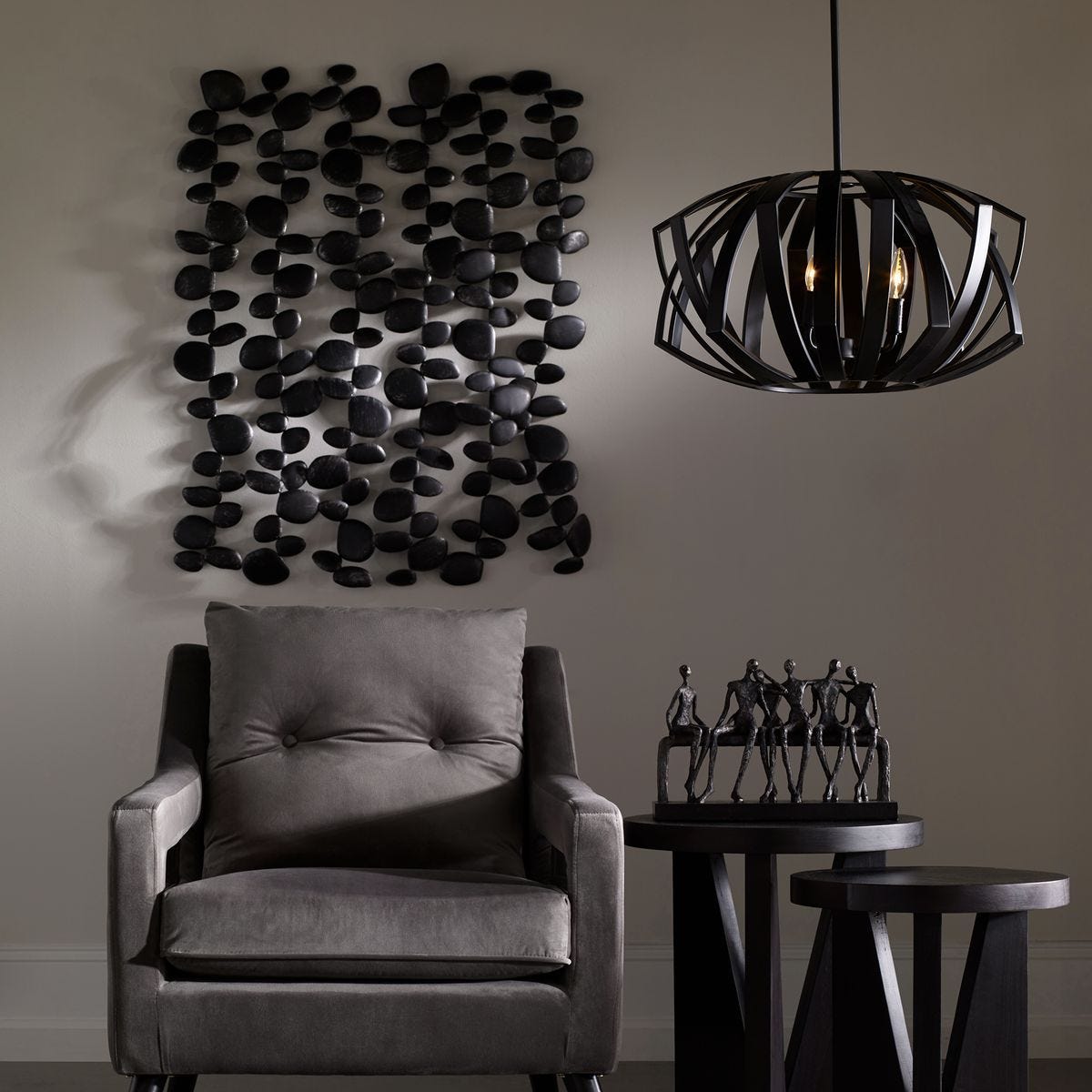 Skipping Stones Metal Wall Decor – Wall Decor by Uttermost | Sutter & Vale