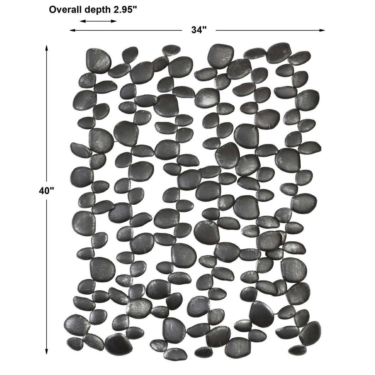 Skipping Stones Metal Wall Decor – Wall Decor by Uttermost | Sutter & Vale