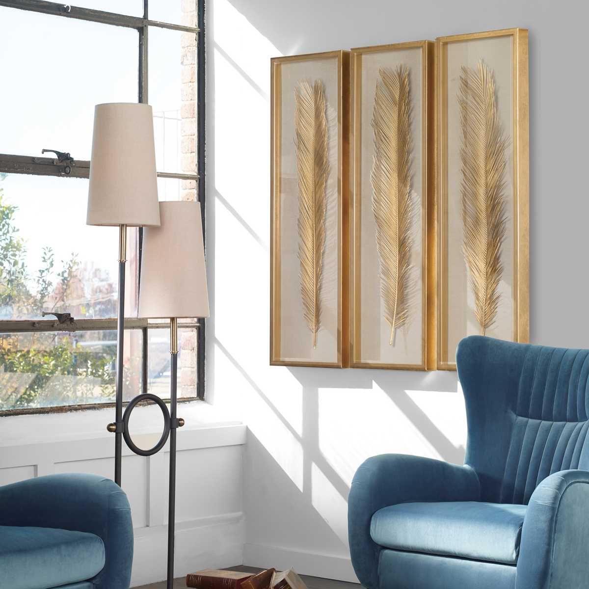 Palma Shadow Boxes, S/3 – Wall Decor by Uttermost | Sutter & Vale