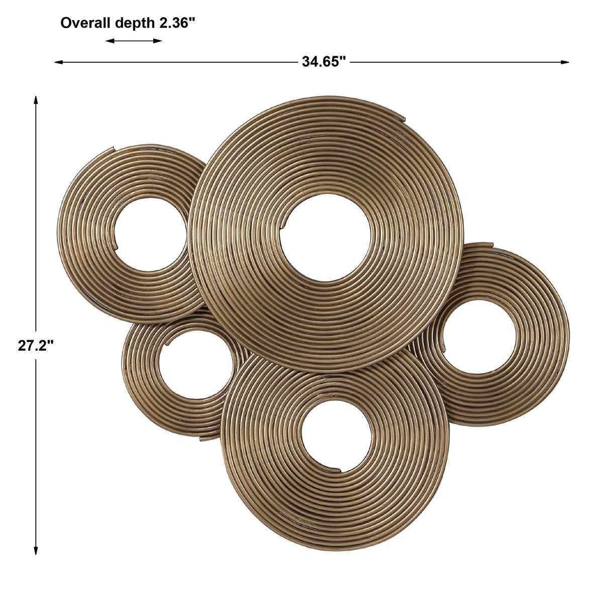 Ahmet Metal Wall Decor – Wall Decor by Uttermost | Sutter & Vale