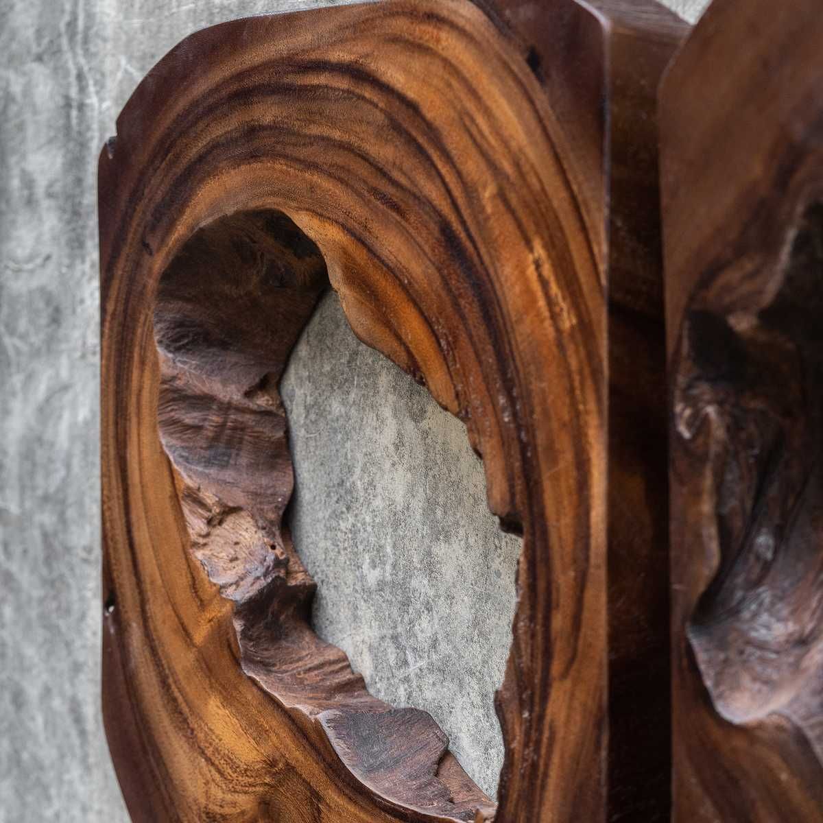 Adlai Wood Wall Decor, S/6 – Wall Decor by Uttermost | Sutter & Vale