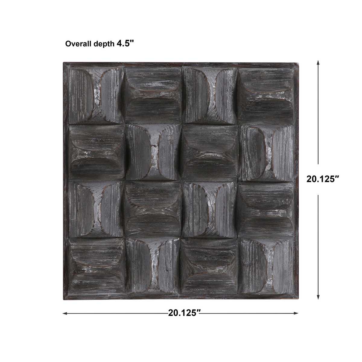 Pickford Wood Wall Decor, Gray