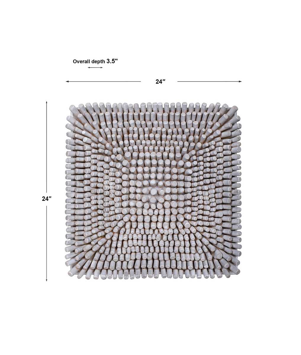 Portside Wood Wall Panel, Gray